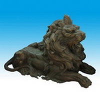 Bronze lion CA-011