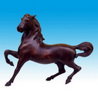 Brass horse CA-006