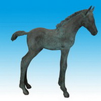 Brass horse CA-019