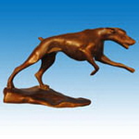 Bronze dog CA-031