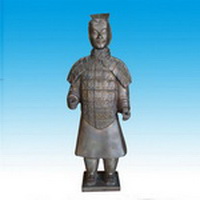 Bronze Chinese warrior CCS-021
