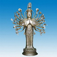 Bronze Guanyin Buddha statue CCS-035