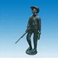 Bronze  cowboy sculpture CCS-064