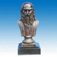 Bronze Da vinci bust CCS-104