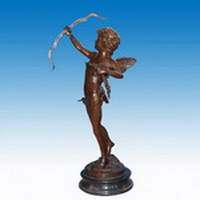 Bronze cherub statue CCS-120
