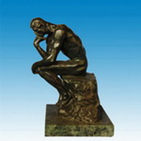 Bronze  The Thinker statue CCS-048