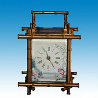 Brass clock CC-014
