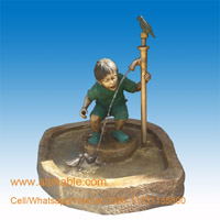 Bronze statue fountain CCF-005