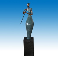 Bronze modern statue sculpture CMS-003