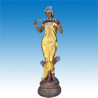 Bronze flower goddess statue CCS-058