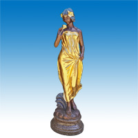 Gold plated sculptures CCS-059