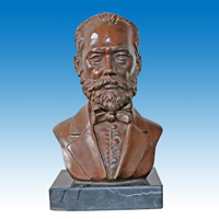 Bronze bust CCS-080